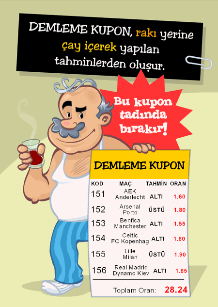 demleme kupon�